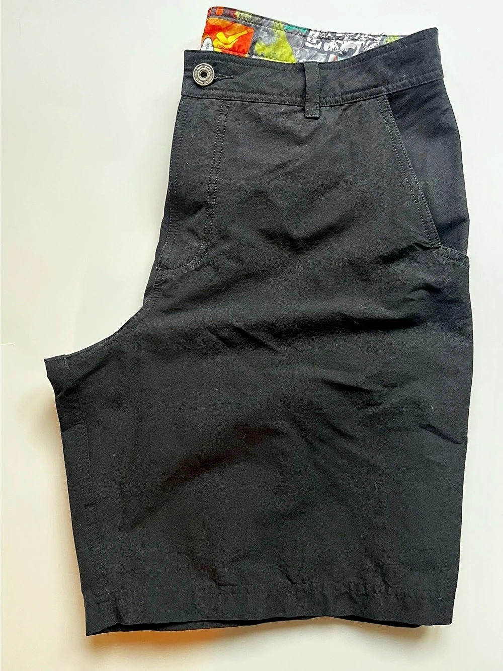 lululemon Kahuna Short Men's Black Flat Front Shorts